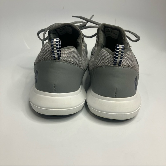 Footjoy Flex Coastal golf sneakers gray white size 11.5 - Picture 5 of 8